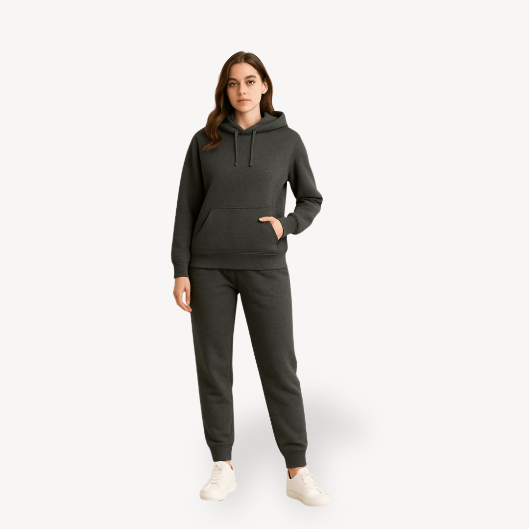 Unisex Cotton Hoodie Jogger Set