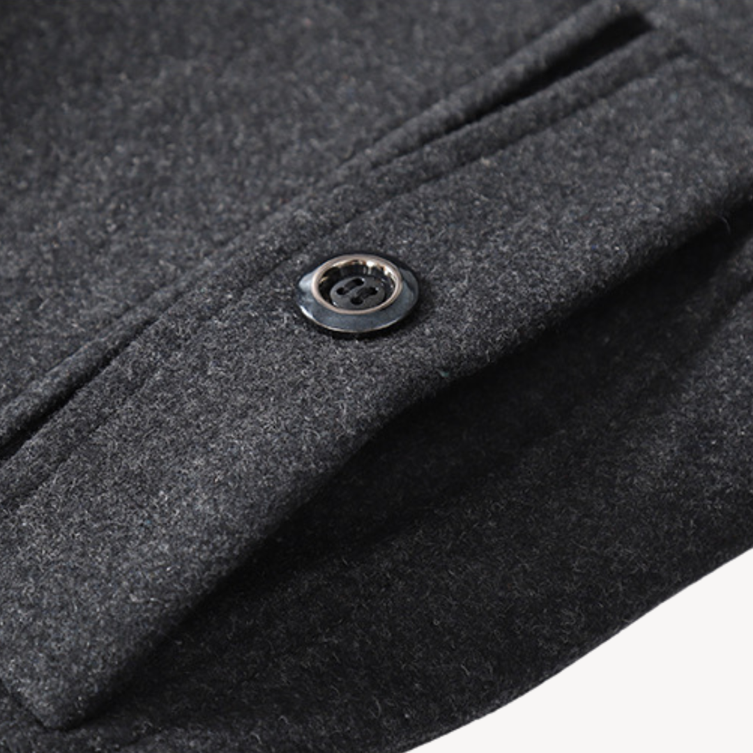 Men's Wool Blend Peacoat
