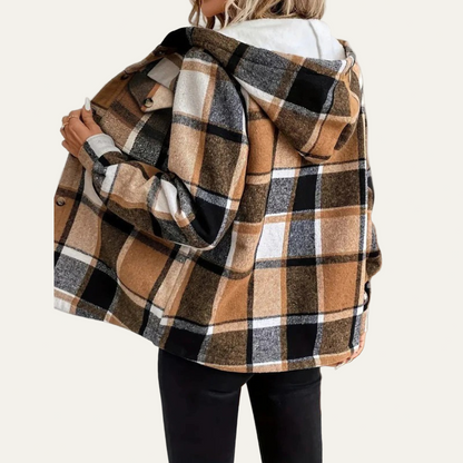 Women’s Cozy Plaid Shacket