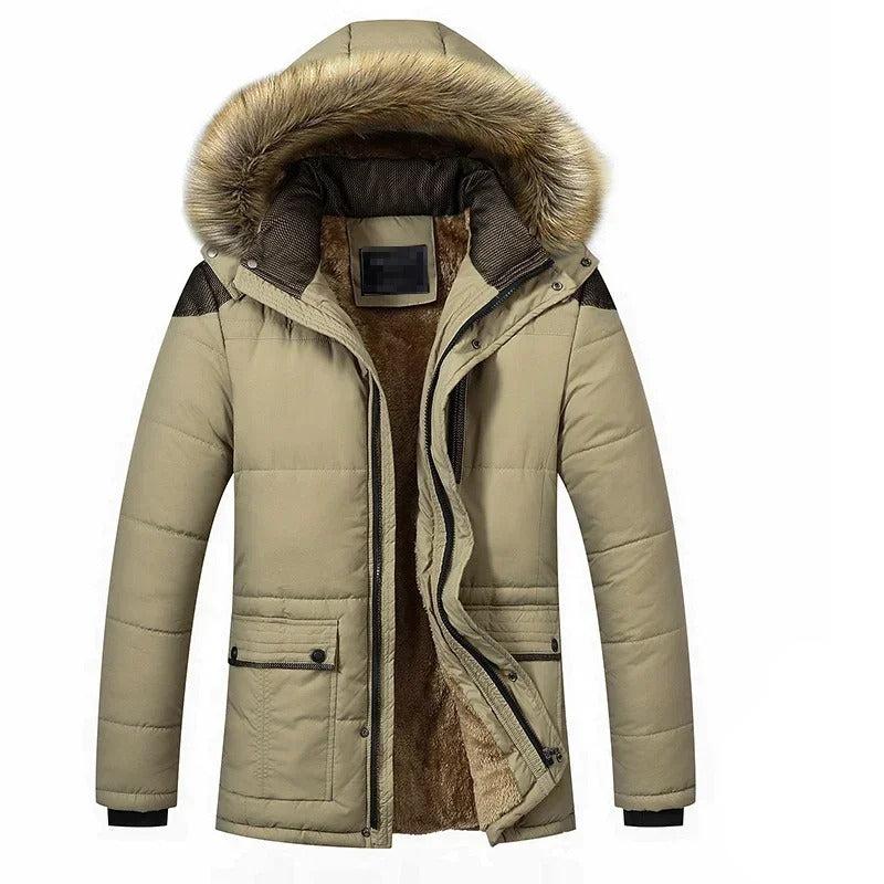 Warm Padded Parka Jacket - BritishElegance