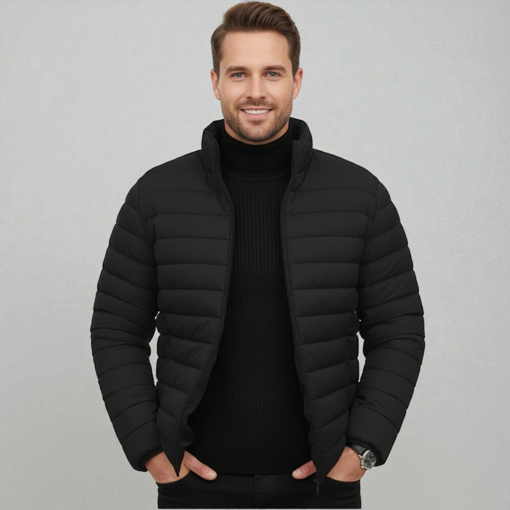 Lightweight Insulated Down Parka Jacket - BritishElegance
