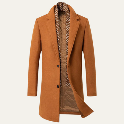 The Berkeley Men's Classic Wool Formal Winter Coat