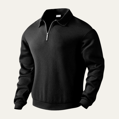 The Chesterby Men’s Quarter Zip Lightweight Jumper