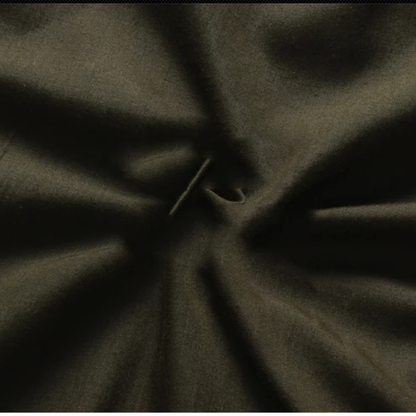 Men’s Faux Suede Bomber Jacket with Chest Patch Pockets
