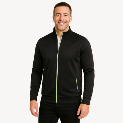 Men’s Zippered Track Jacket