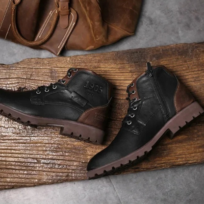 The Stanhope Men’s Vintage Durable Ankle Biker Boots