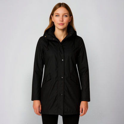 Margaux | Raincoat - Waterproof Hooded Outerwear for Women