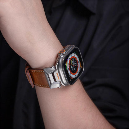 Colorful Rubber Leather Strap For Apple Watch