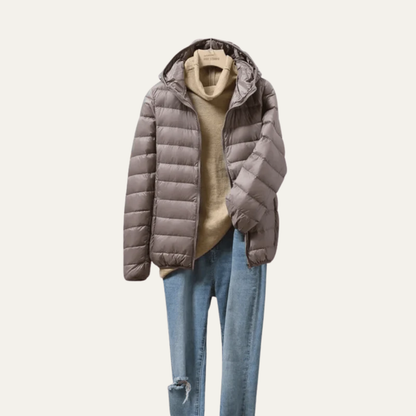 Women’s Shiny Ultralight Puffer Jacket
