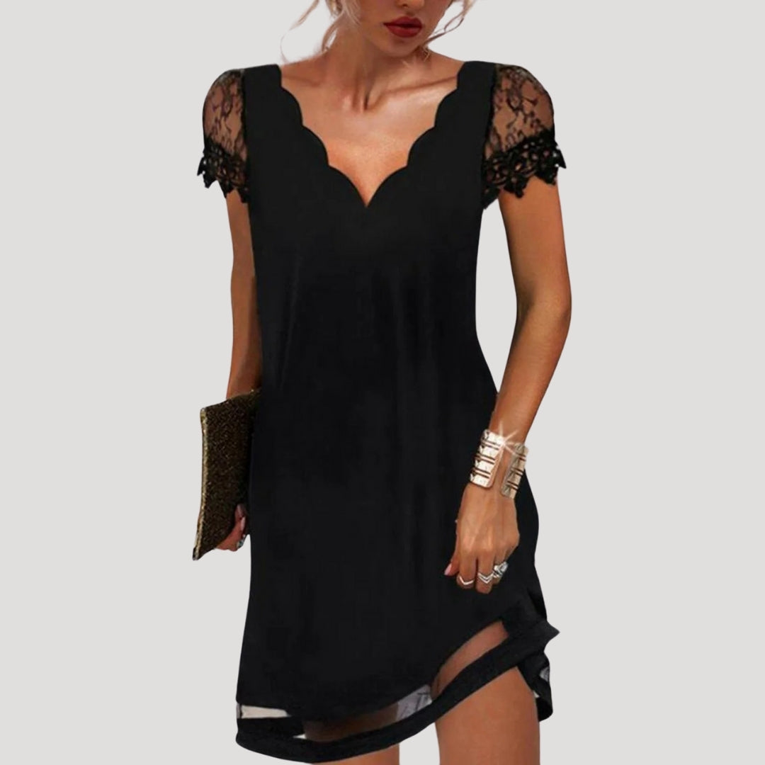 Sexy Little Black Party Dress - BritishElegance