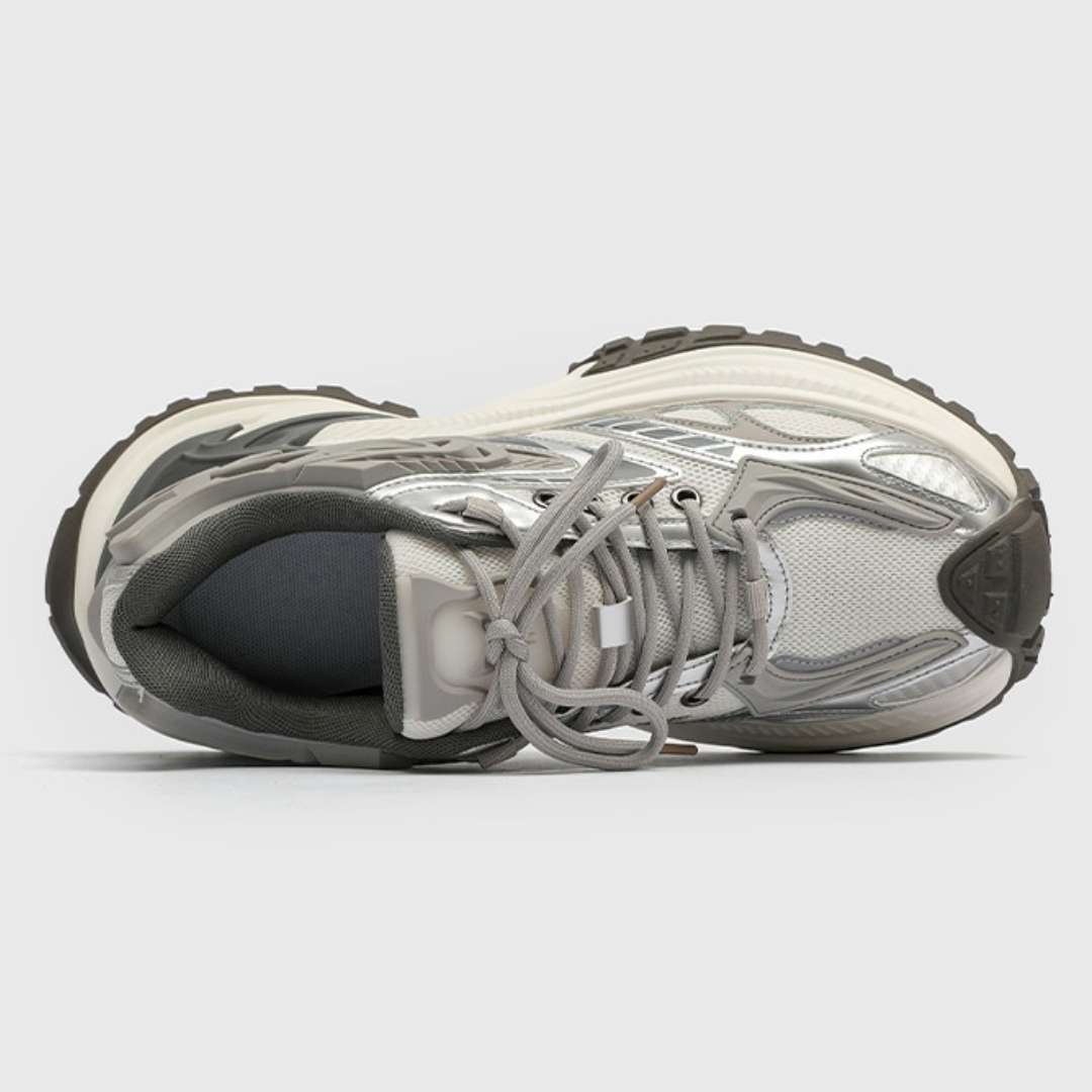 Breathable Sneakers Black Mesh