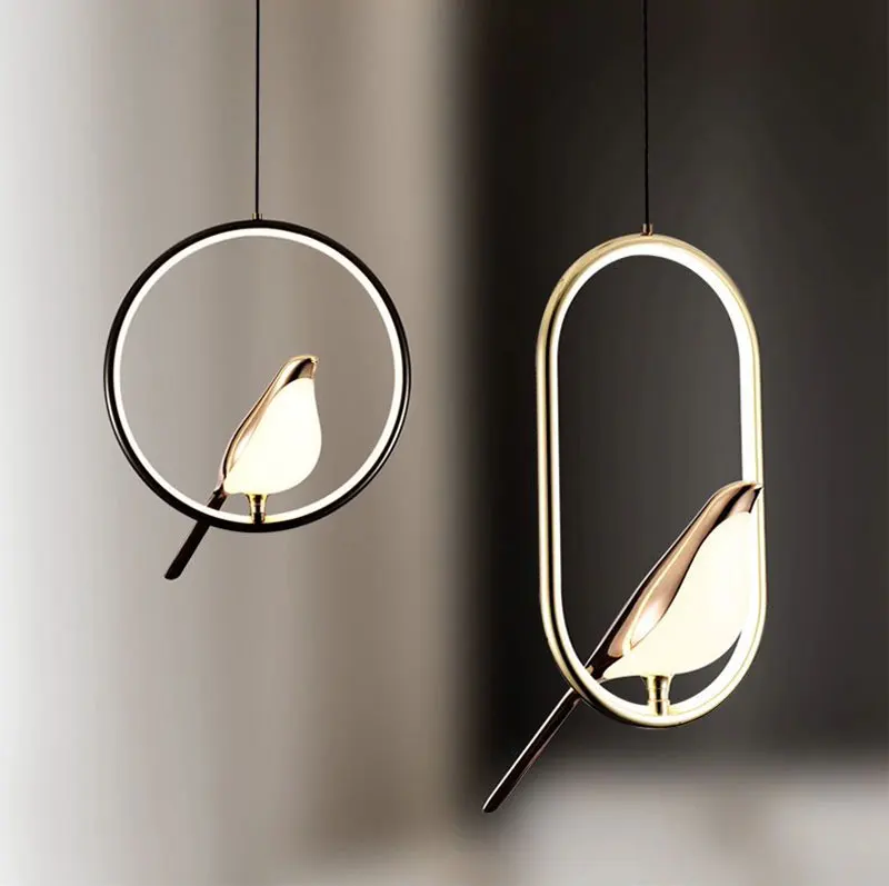 Modern Black Crystal Pendant Ceiling Light Fixture - BritishElegance