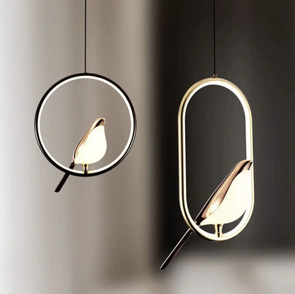 Modern Black Crystal Pendant Ceiling Light Fixture - BritishElegance