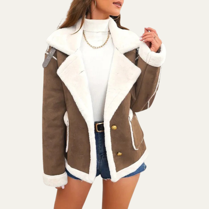 Women’s Cropped Aviator Jacket