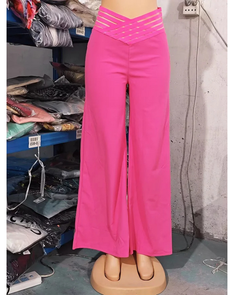 Women's Comfortable High Waisted Wide Leg Pants