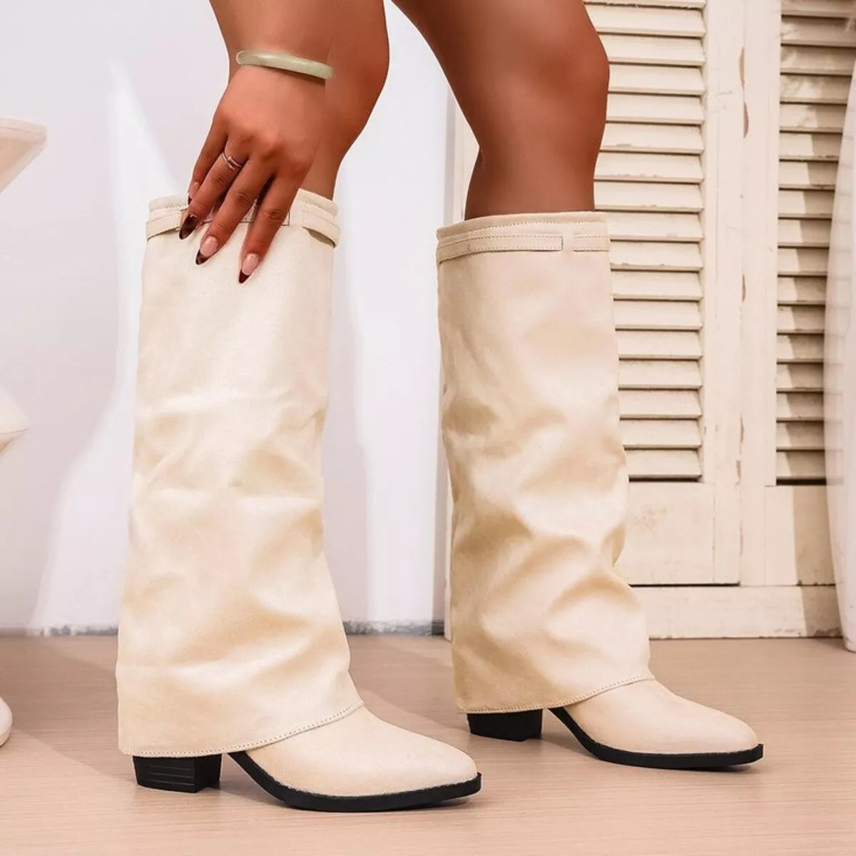 Classic High Heel Ankle Boots - BritishElegance