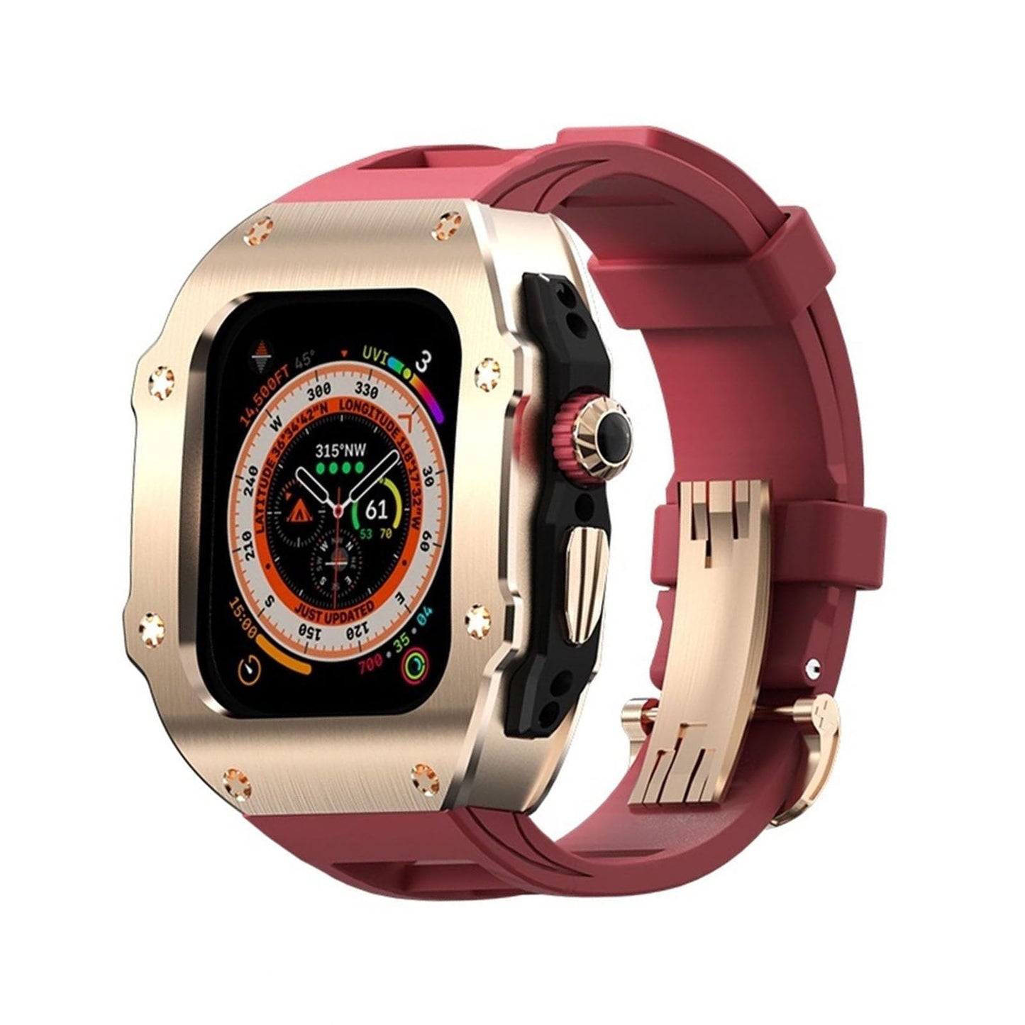 Durable Apple Watch Ultra Band Stainless Steel Strap