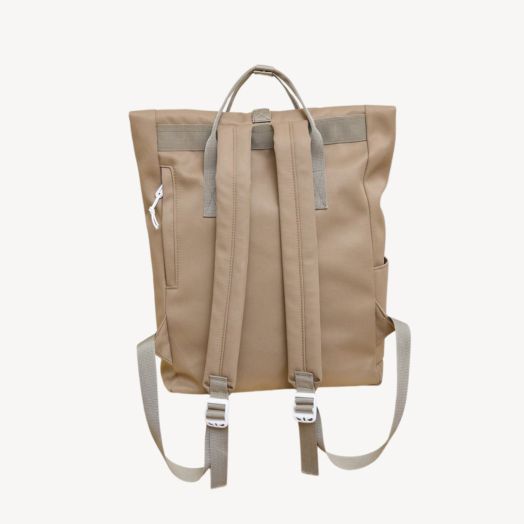 Women's Polyester Roll Top Backpack