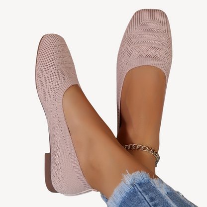Women's Orthopedic Square Toe Flats