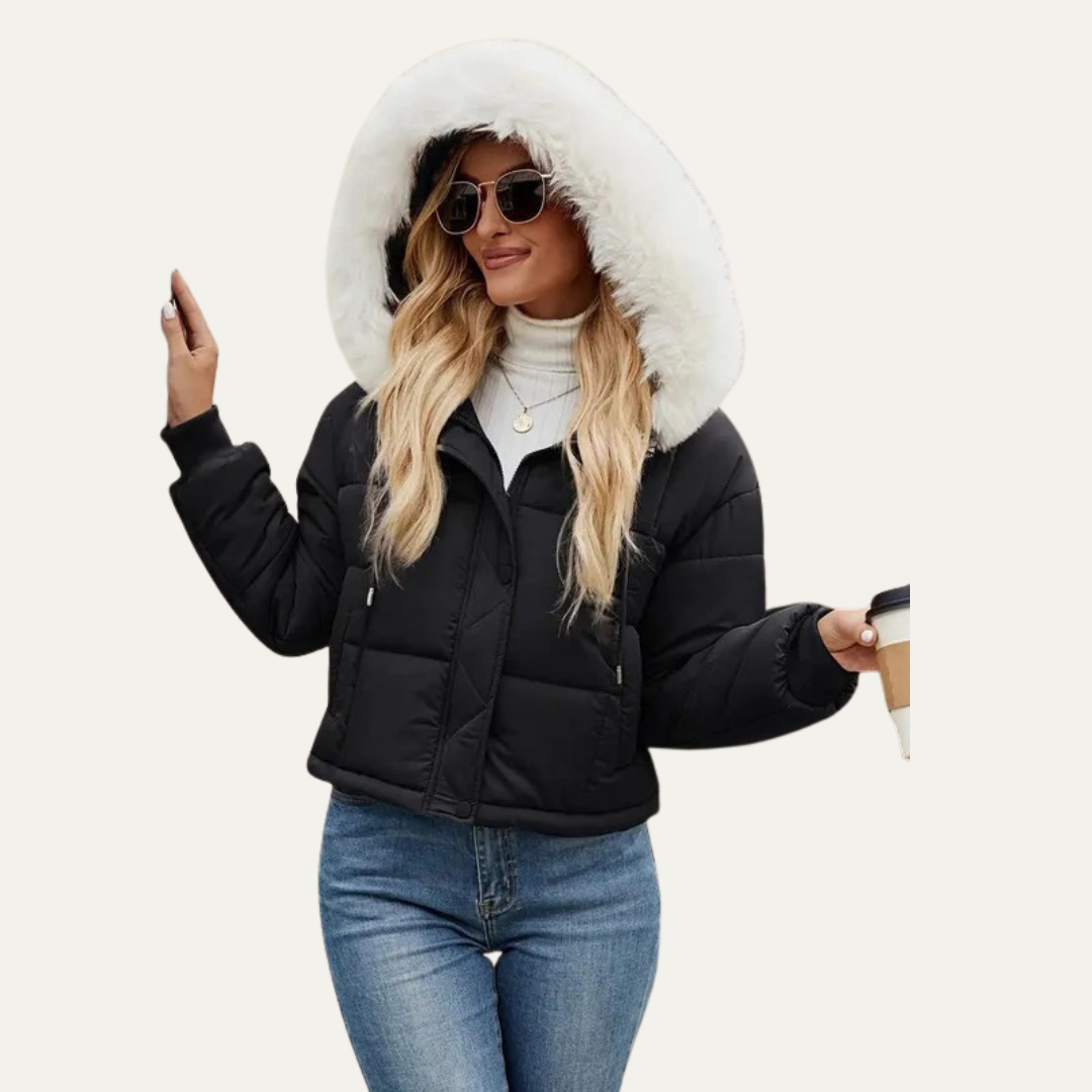 Women’s Warm Cropped Puffer Jacket