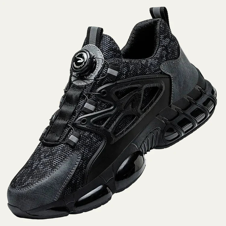 Men’s Futuristic Mesh Sneaker with Rotary Lacing System