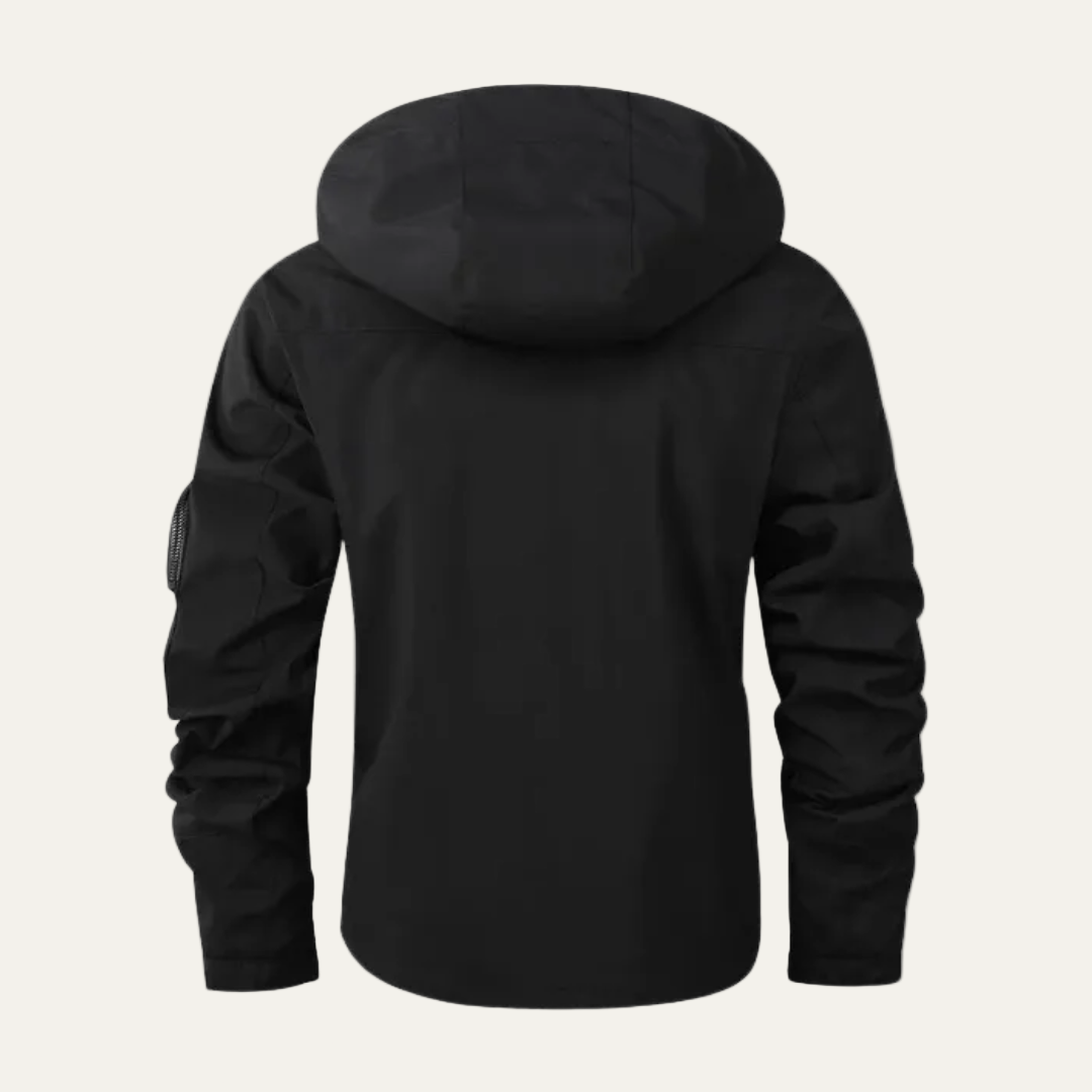 Men’s Lightweight Urban Patch Hooded Jacket