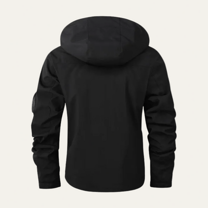 Men’s Lightweight Urban Patch Hooded Jacket