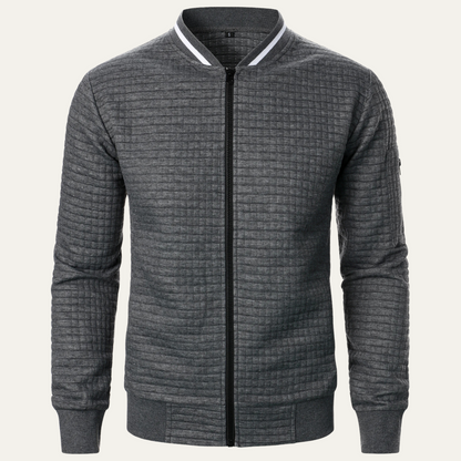 The Norbury Men’s Casual Streetwear Bomber Jacket