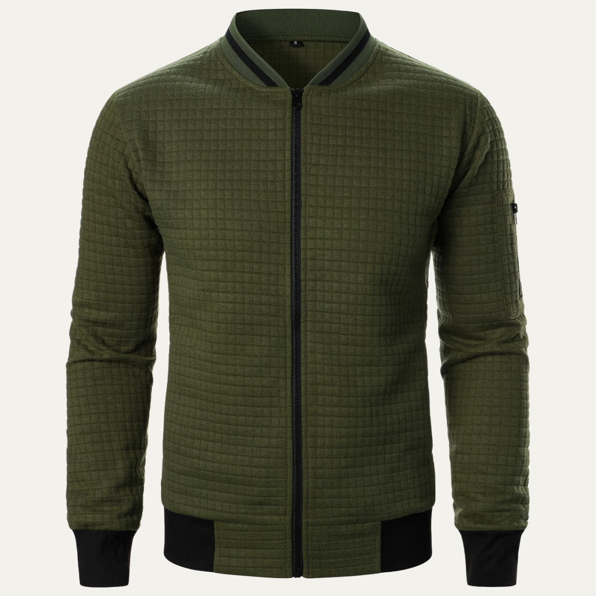 The Norbury Men’s Casual Streetwear Bomber Jacket