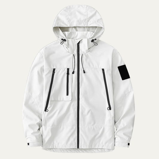 The Seathwaite Lightweight Waterproof Windbreaker – Hooded Rain Jacket for Men