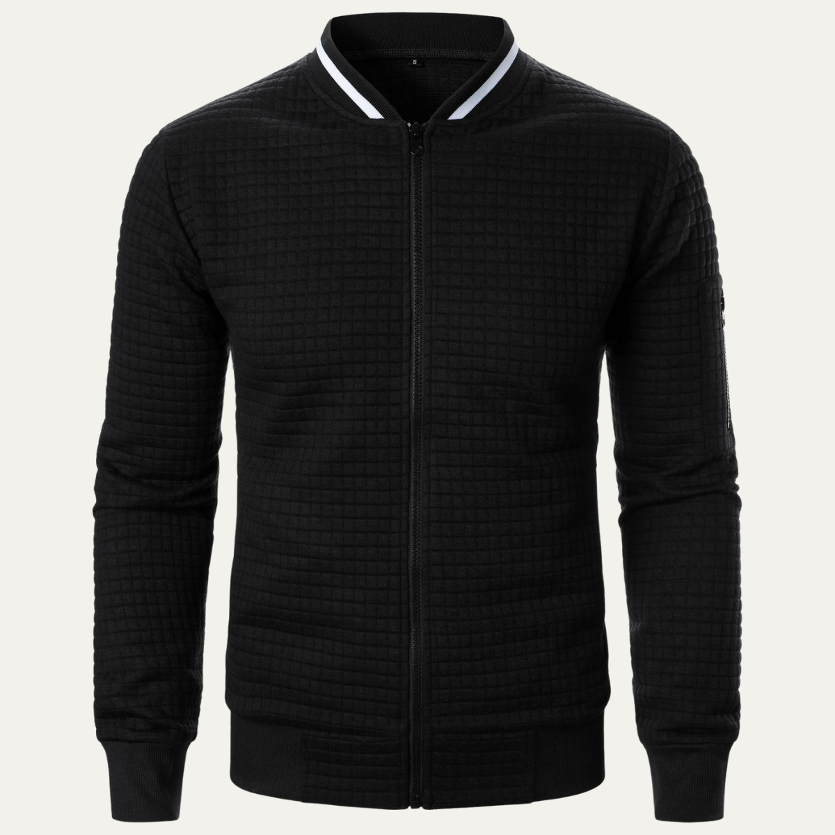 The Norbury Men’s Casual Streetwear Bomber Jacket