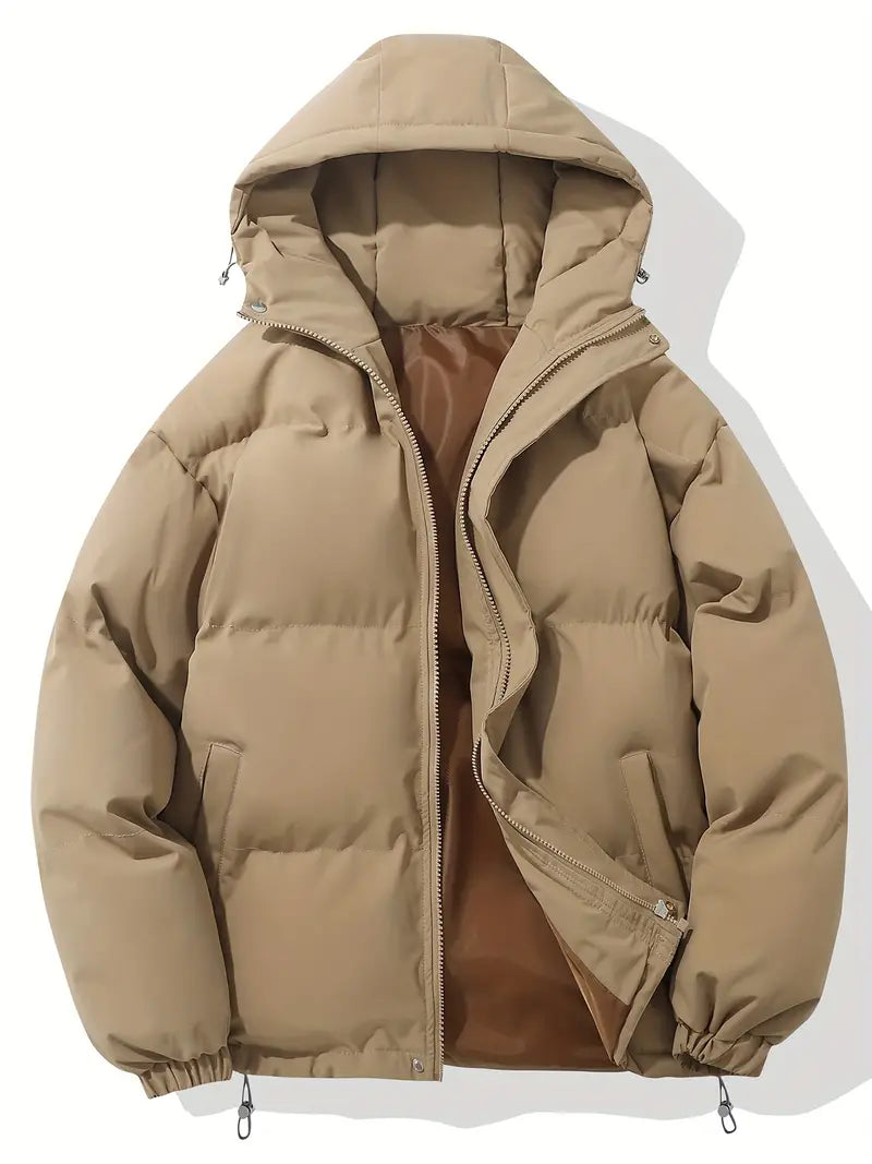 Warm Women's Hooded Down Jacket - BritishElegance