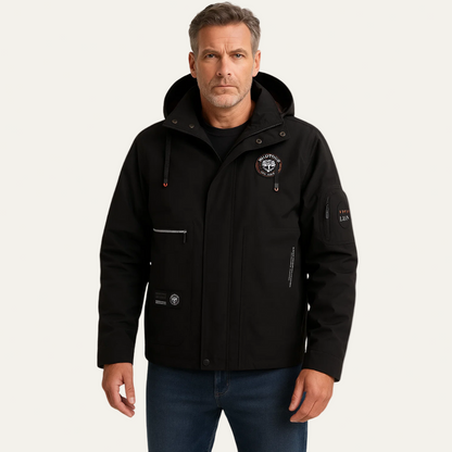 Men’s Lightweight Urban Patch Hooded Jacket