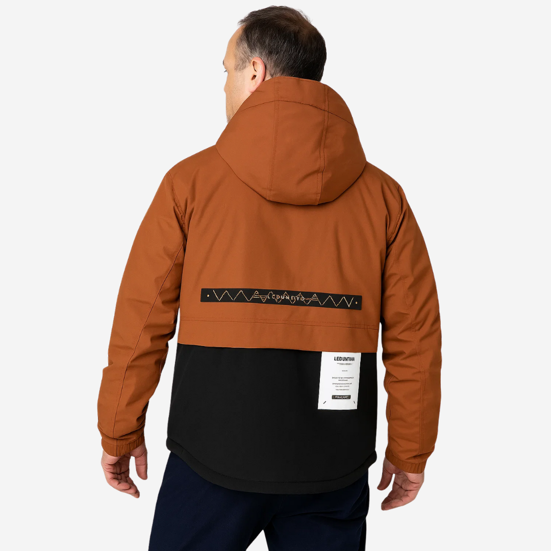 Men’s Technical Utility Jacket with Detachable Hood