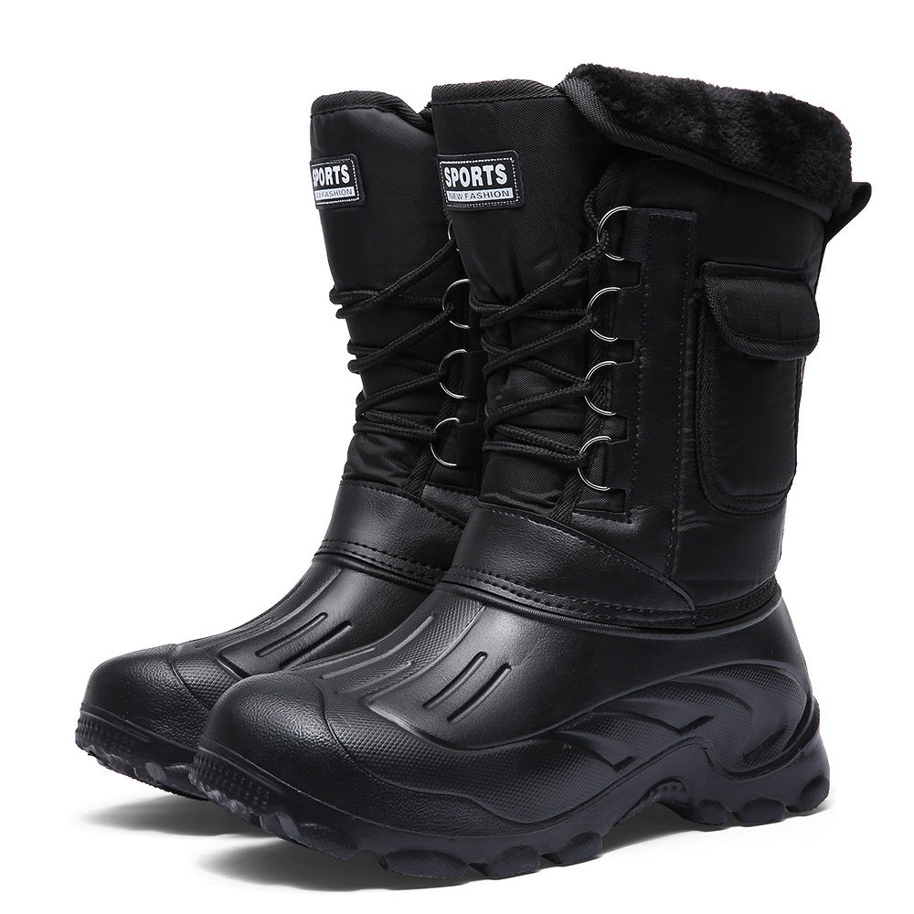 Warm Waterproof Mens Winter Boots