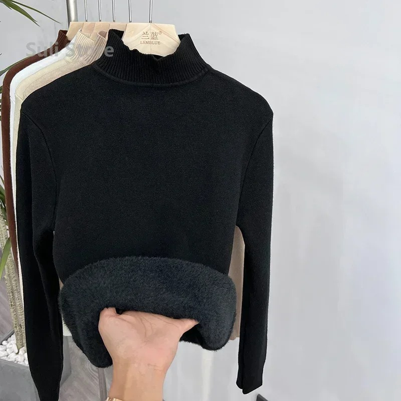Cozy Women's Warm Winter Turtleneck Sweater