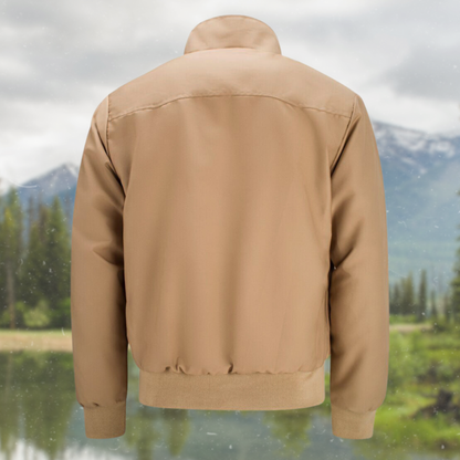 Men’s Classic Zip Front Harrington Jacket