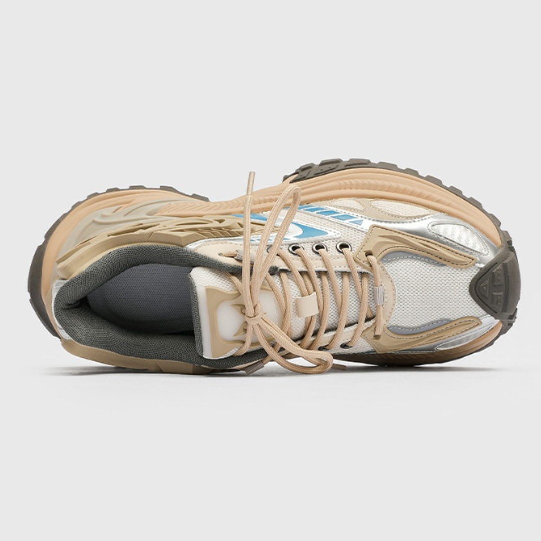 Breathable Sneakers Black Mesh