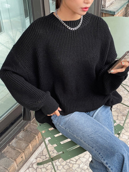 Cozy Women's Large Knit Sweater