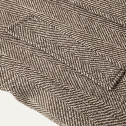 The Cambridge Men's Trendy Slim Fit Wool Blend Overcoat