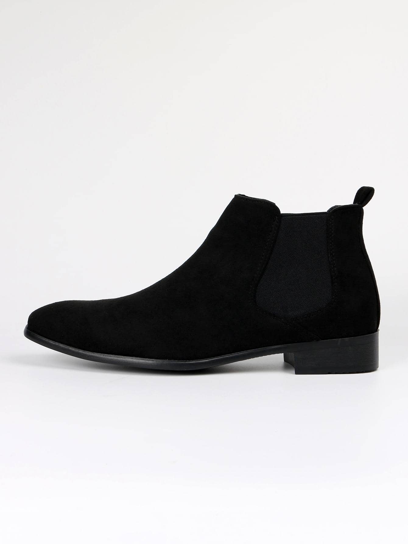 Minimalist Black Chelsea Boots