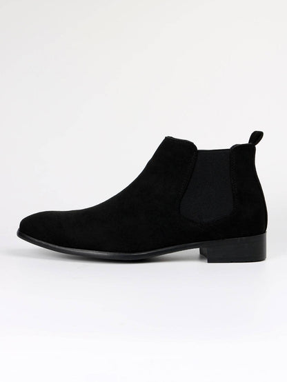 Minimalist Black Chelsea Boots