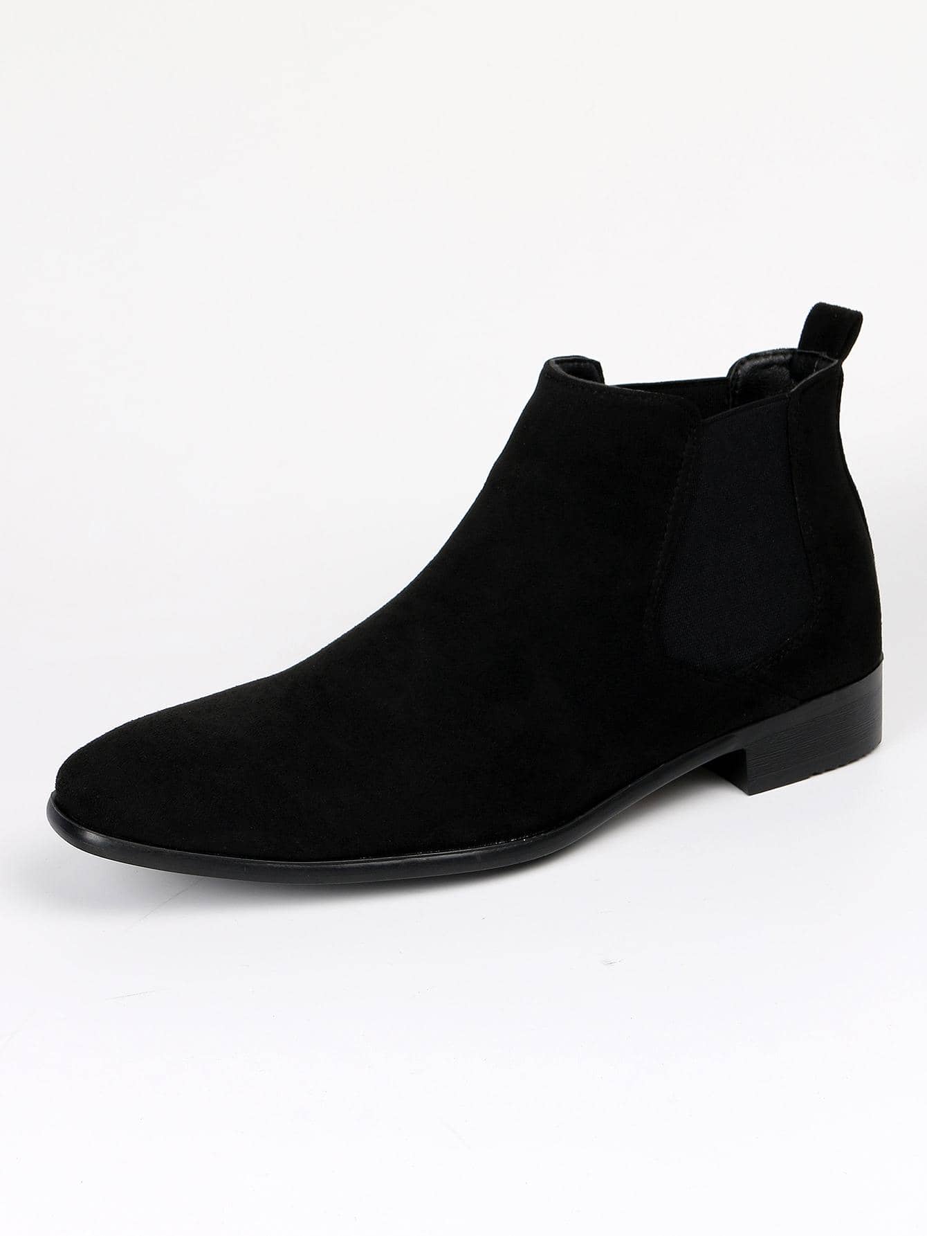 Minimalist Black Chelsea Boots