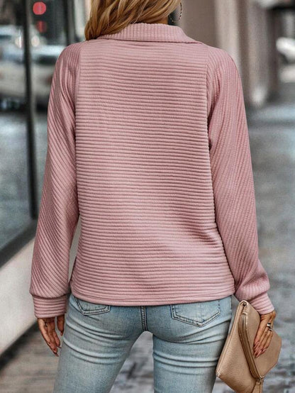 Lucy – Stylish Women Jumper with Half Zip