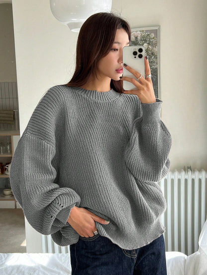 Cozy Women's Large Knit Sweater