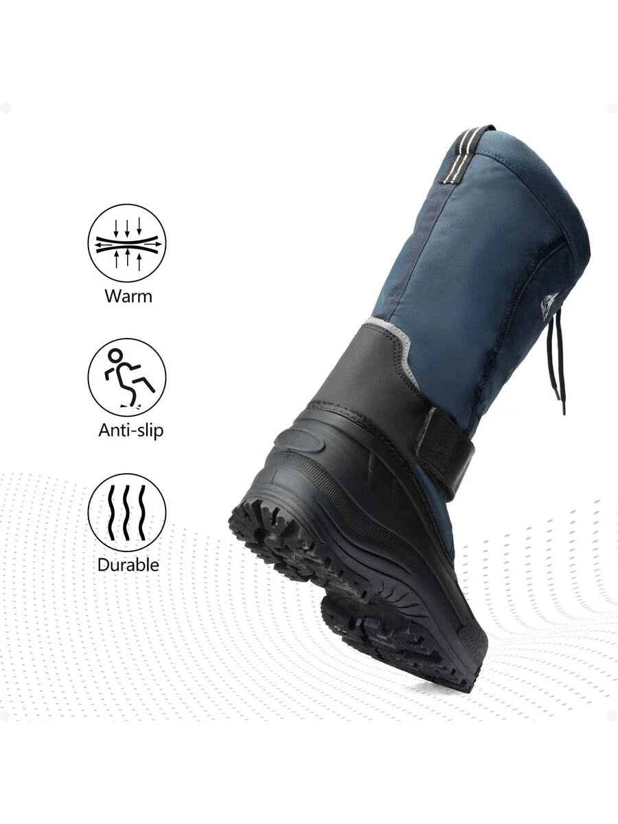 Waterproof Winter Boots Black