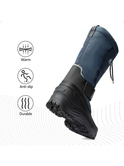 Waterproof Winter Boots Black