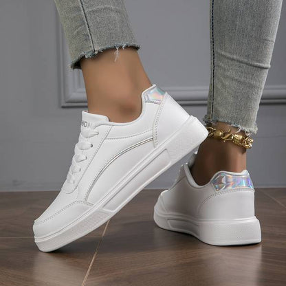 Glimmer - Women's leather sneakers