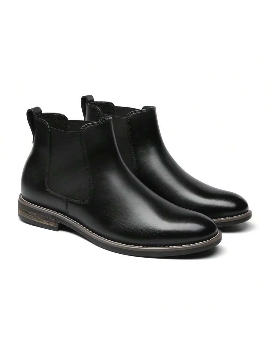 Suede Chelsea Boots Camel