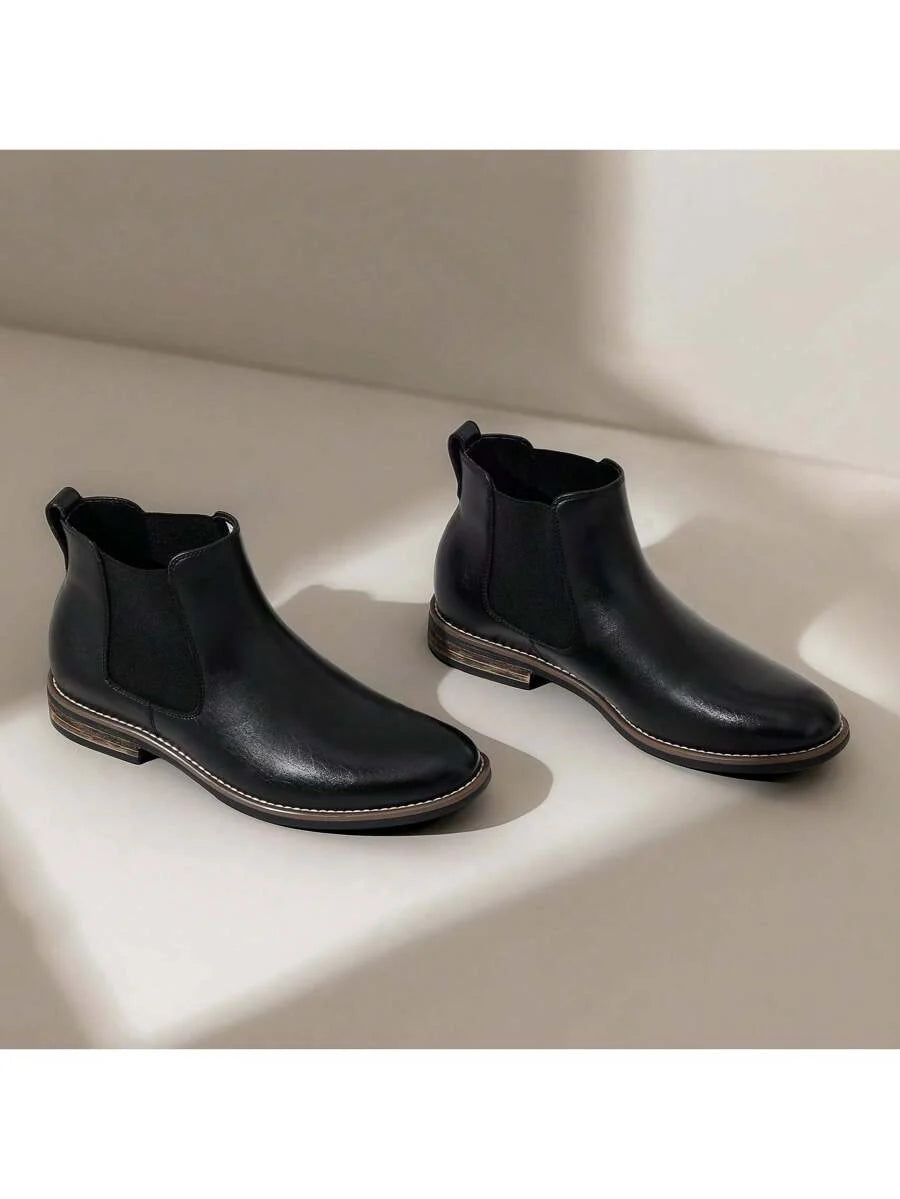Suede Chelsea Boots Camel
